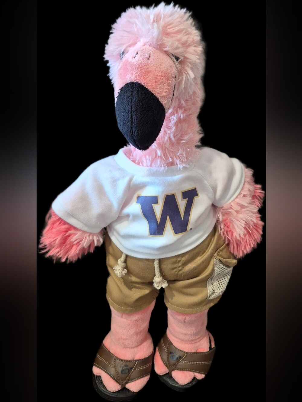 🦩 Build-A-Bear Flamingo – Outfits Included! - Picture 2 of 6